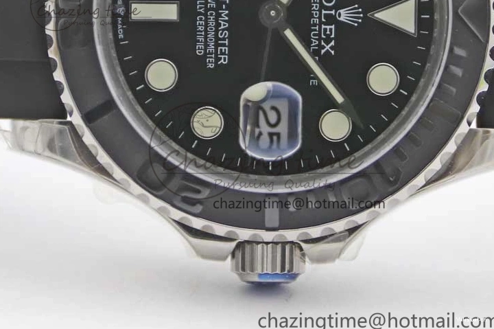42mm Ceramic VR3235 Black on Strap Bezel 226659 1:1 TWA Oysterflex Best 3D Edition Yacht-Master 0226
